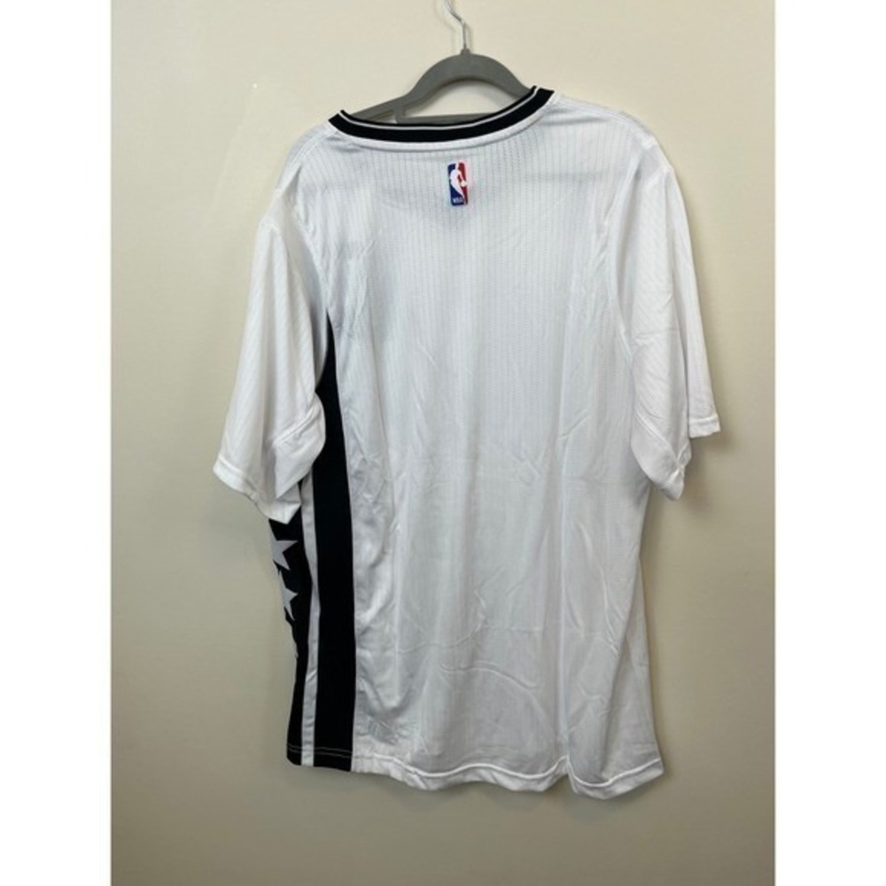 Adidas‎ Brooklyn Nets NBA Pride Swingman Jersey White Mens Large - Picture 10 of 16